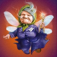 Схема вышивки «фея последнего зуба»