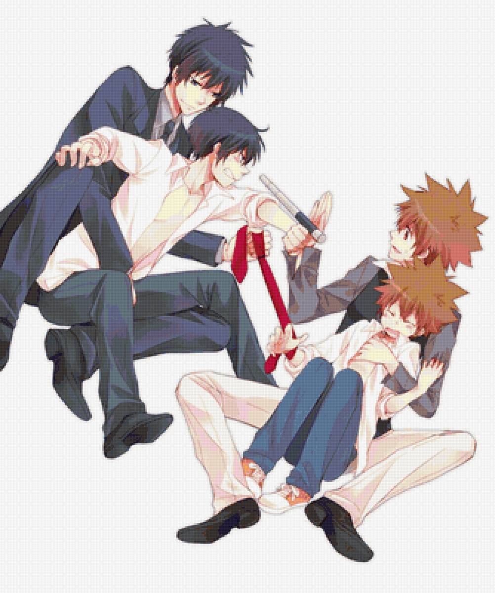 1827 - хибари, тсуна, аниме, реборн - предпросмотр