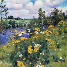 Рылов Полевая рябинка