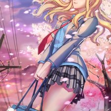 Схема вышивки «Девушка»