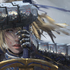 Схема вышивки «Saber»