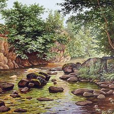 Схема вышивки «Худ. Rene His. Пороги.»