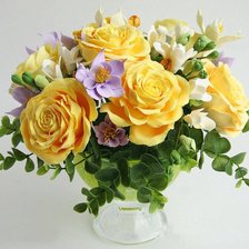 Схема вышивки «Цветы»