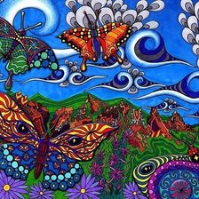 Схема вышивки «просто так))))»