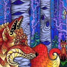 Схема вышивки «просто так))))»