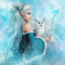 Схема вышивки «Королева эльфов»