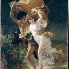 Схема вышивки «Буря»