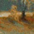 Предпросмотр схемы вышивки «Осень,мостик,речка» (№1316094)