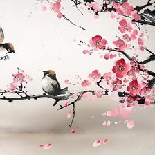 Схема вышивки «Сакурар»