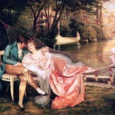 Схема вышивки «свидание»