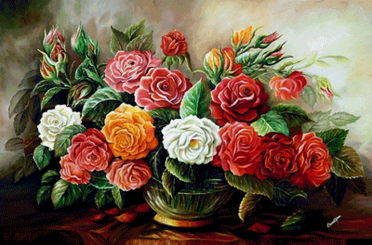 Роскошные Розы - красота, цветы, розы - предпросмотр