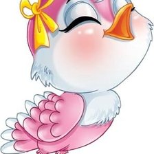 Схема вышивки «Птица»