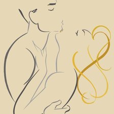 Схема вышивки «страстный поцелуй»