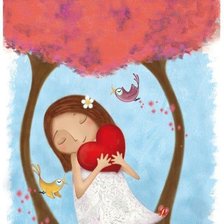 Схема вышивки «Любовь»