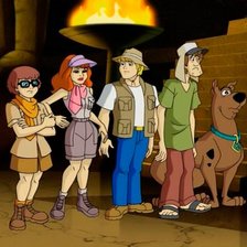 Схема вышивки «Скуби Ду»