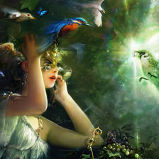 Схема вышивки «Калибри»