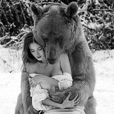 Схема вышивки «Русская красавица»