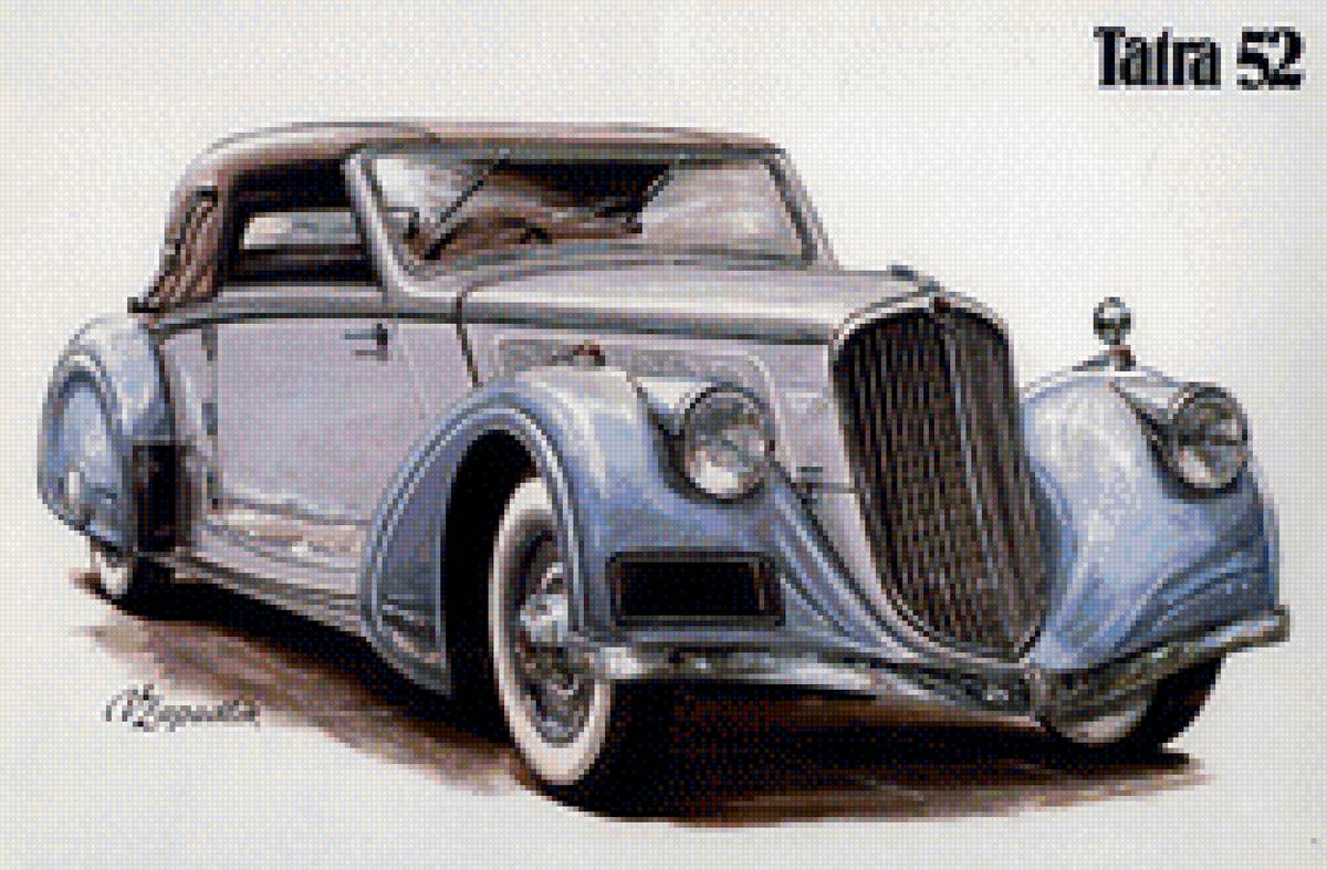 Ретро автомобиль2 - предпросмотр