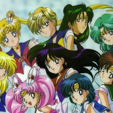 Схема вышивки «Сейлор Мун»