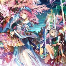 Схема вышивки «Девушки»