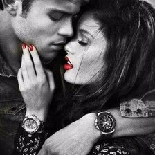 Схема вышивки «красивая пара»