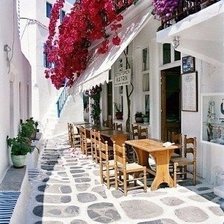 Схема вышивки «Улочка»