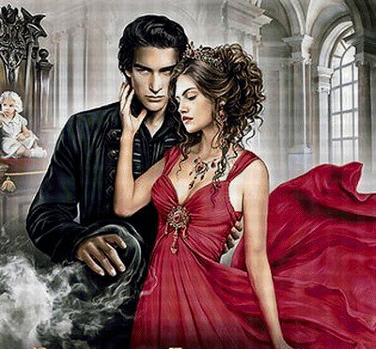 Пансион искусных фавориток - иллюстрации, фэнтази, сказки - предпросмотр