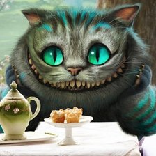 Схема вышивки «Чешир»