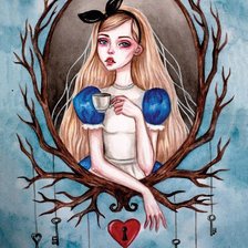 Схема вышивки «Алиса»