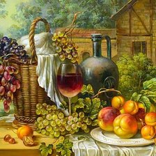 Схема вышивки «Угощение»