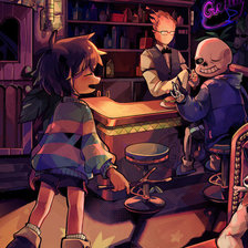 Схема вышивки «At Grilby`s»