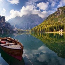 Схема вышивки «горы»