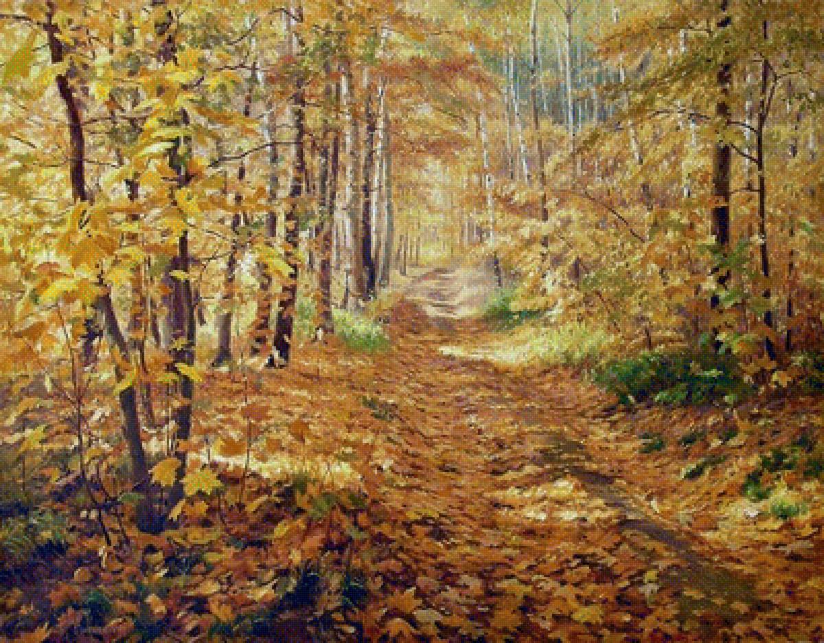 потрясающая осень - осень, лес, природа, пейзаж, парк - предпросмотр