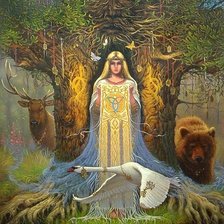 Схема вышивки «веда»