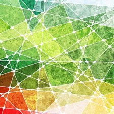 Схема вышивки «Абстракция дмс»