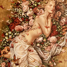 Схема вышивки «грёзы»