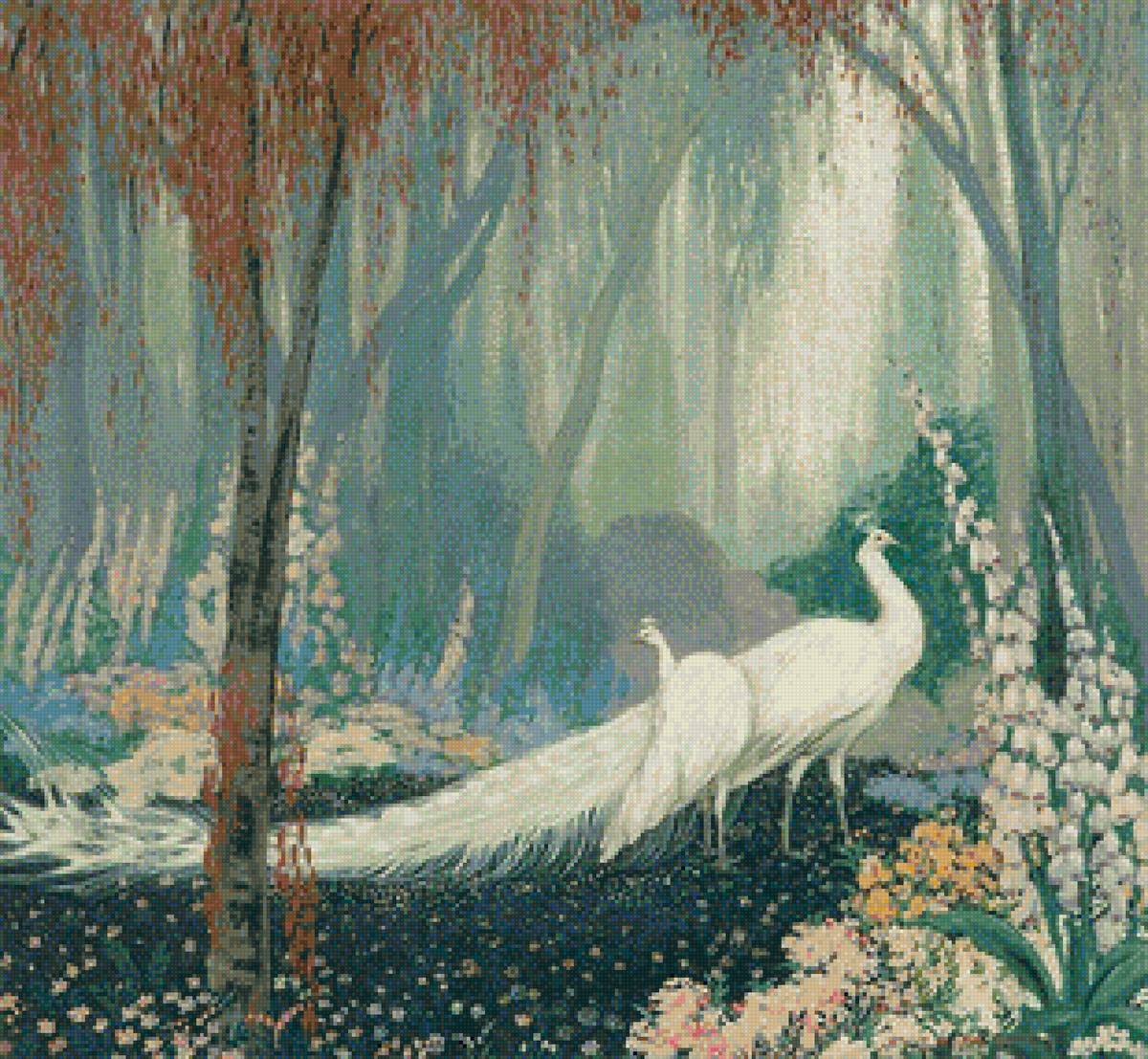 павлины - природа, павлины, птицы - предпросмотр