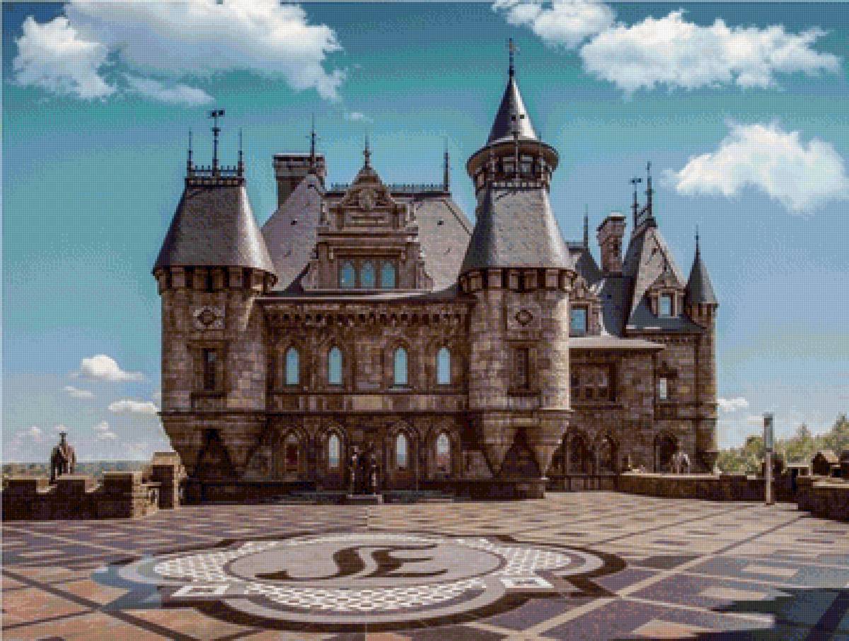 Замок - здание, замок, дворец - предпросмотр