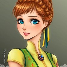 Схема вышивки «Анна»