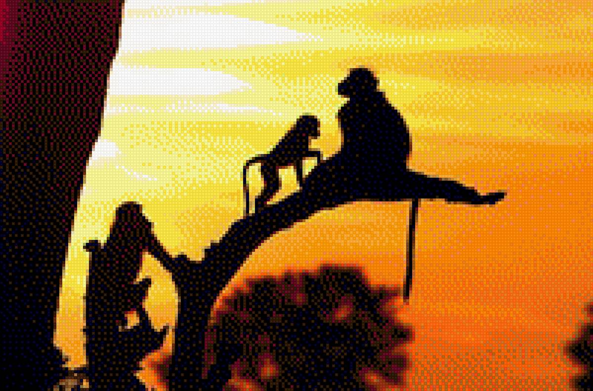 обезьяны на ветвях - предпросмотр