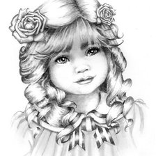 Схема вышивки «Дети»