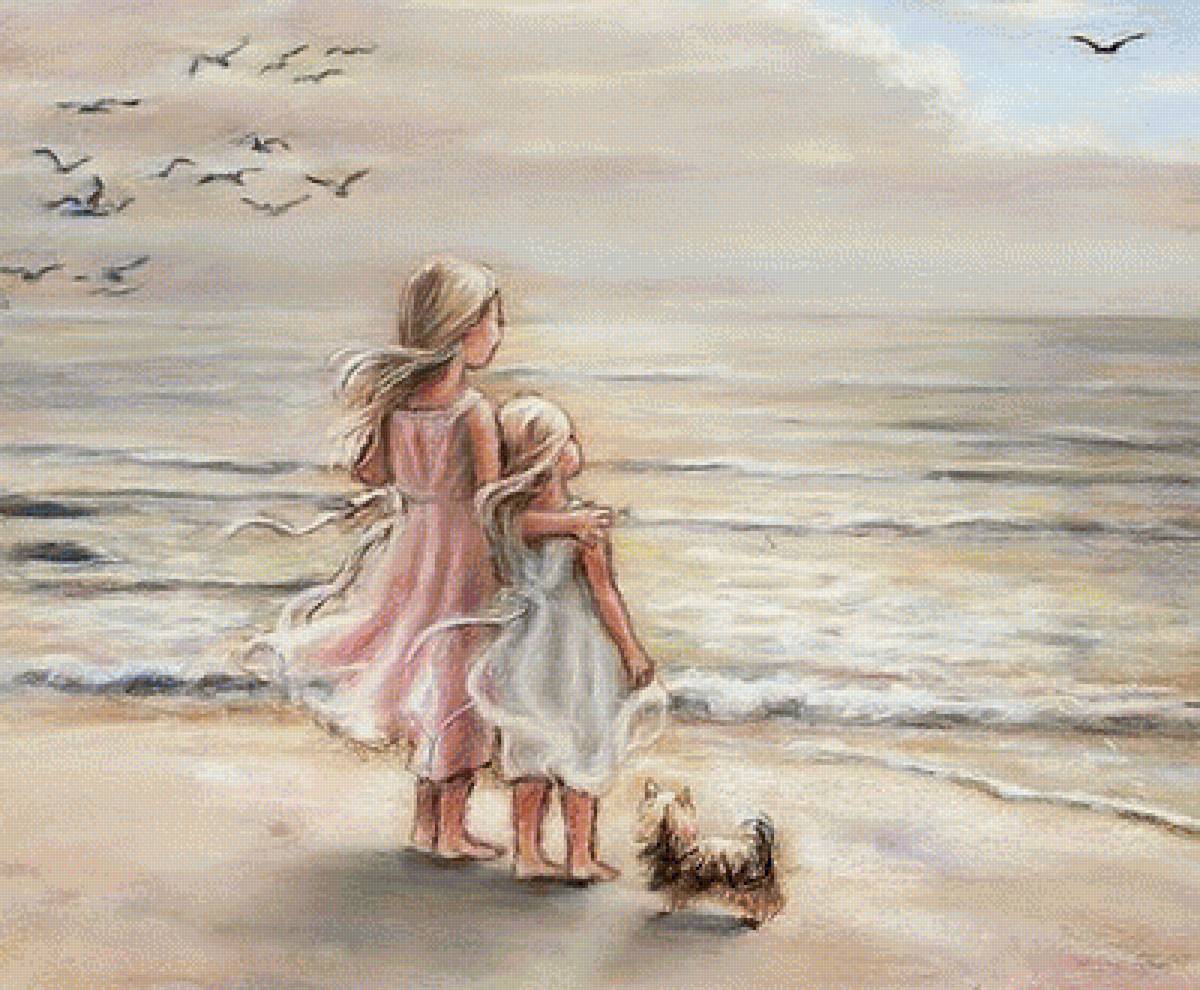 на берегу - предпросмотр