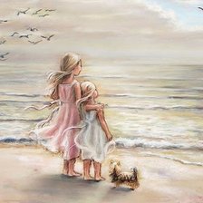 Схема вышивки «на берегу»