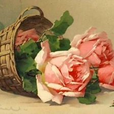 Схема вышивки «букет роз»