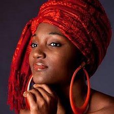 Схема вышивки «Африканская леди»