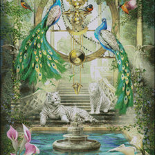 Схема вышивки «в»