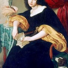 Схема вышивки «портрет девушки»