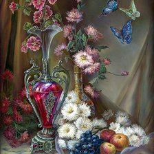 Схема вышивки «zátišie na stole»