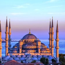 Схема вышивки «султанахмет.почти вечер (вариант 2)»