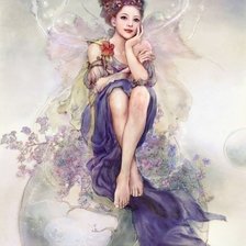 Схема вышивки «Фея»